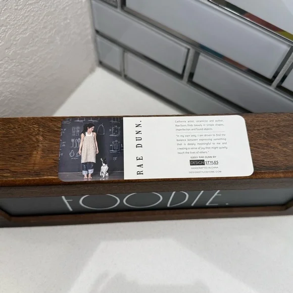 New Rae Dunn Foodie Sign - Picture 3 of 14